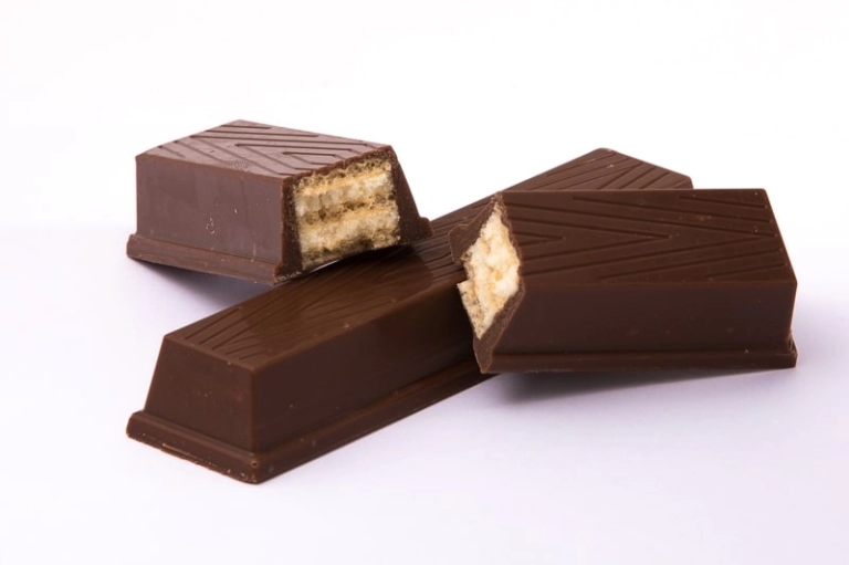 Chocolade wafel kitkat style